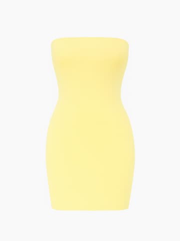 Nudyess Summer Dress 'Melrose Mini' in Yellow: front