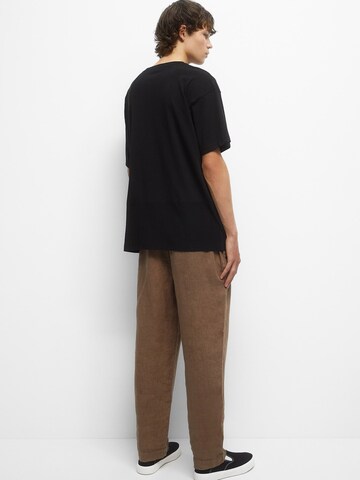 Pull&Bear T-Shirt in Schwarz