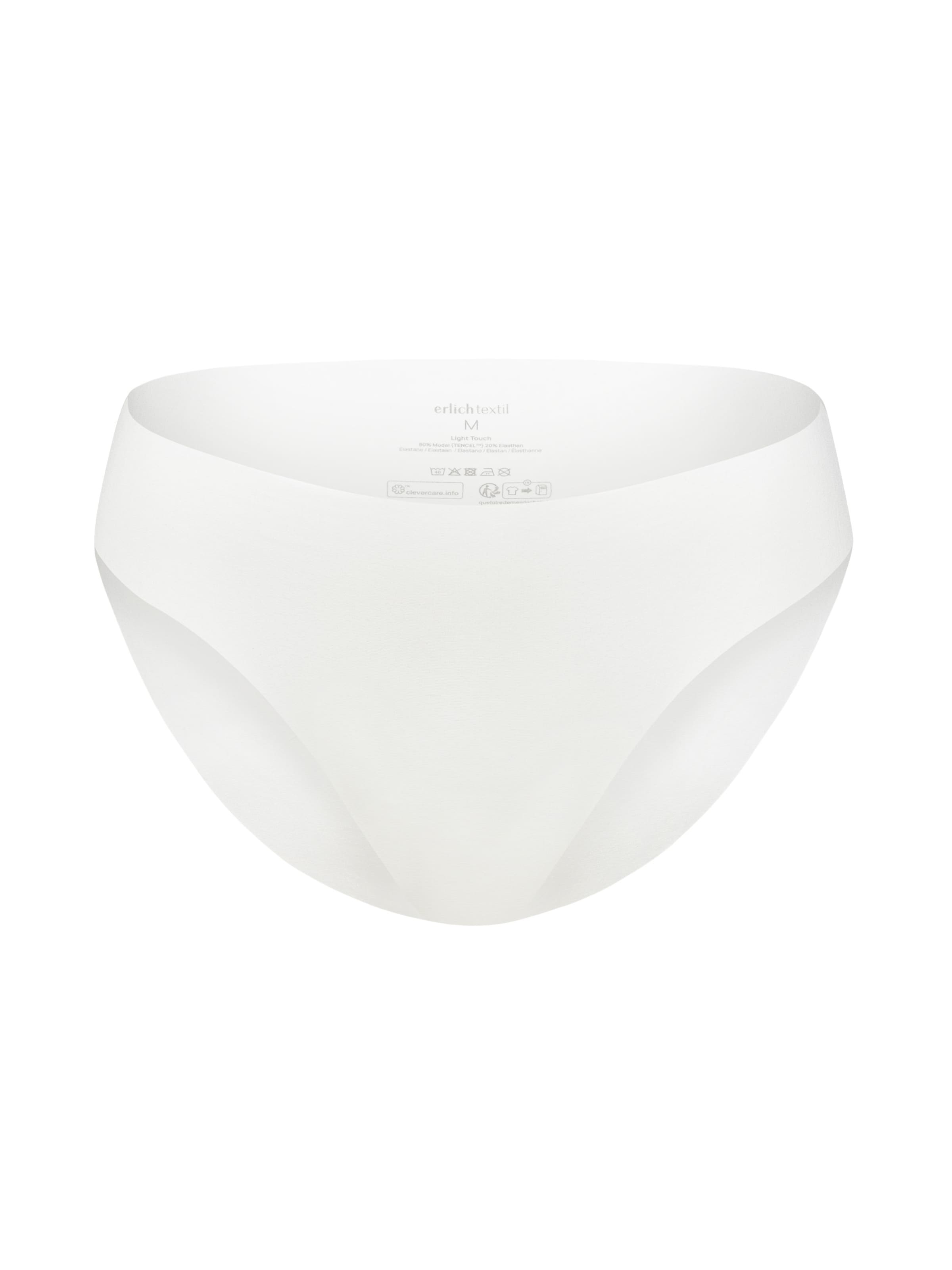 Slip Erlich Textil en blanc : devant