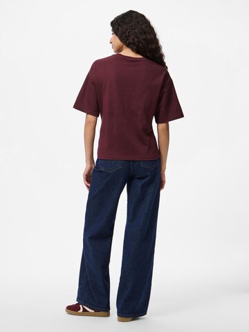 PIECES Shirt in Brown