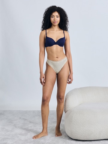 Lindex Slip in Blau: Vorderseite