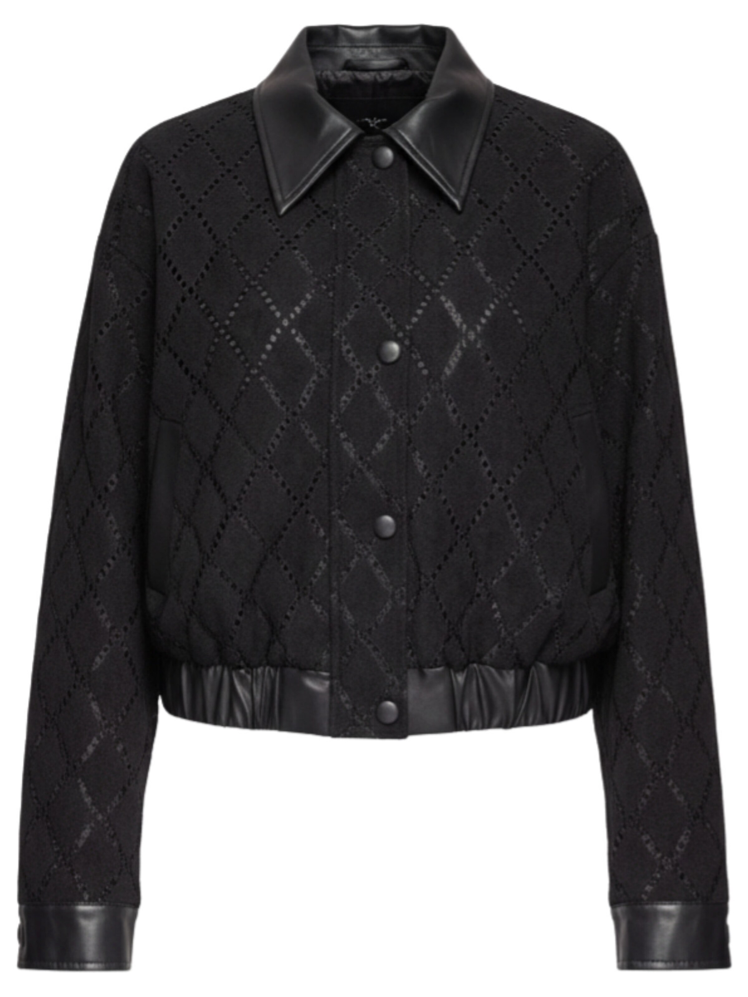 Ombre Tussenjas in Zwart