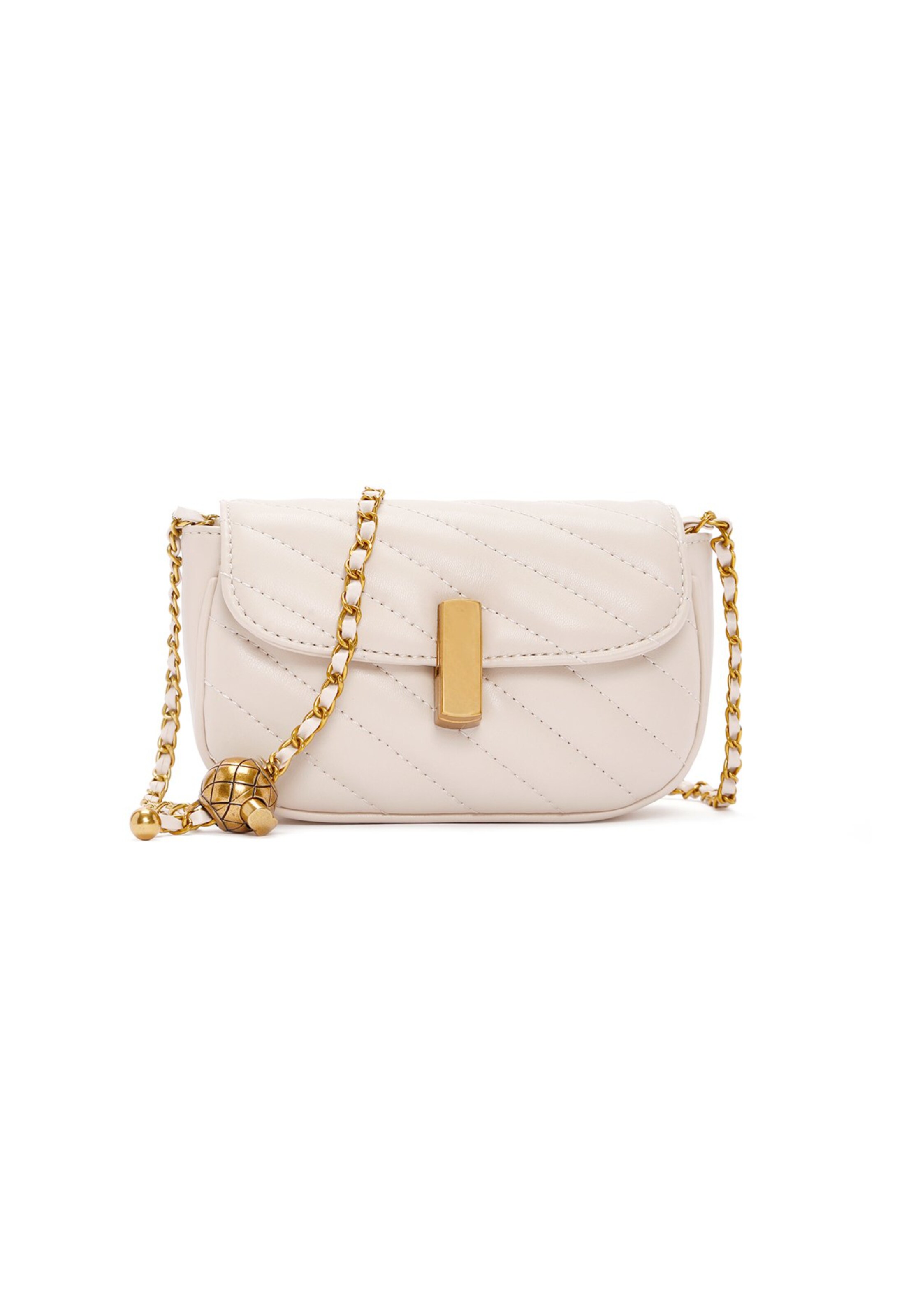 Derimod Crossbody Bag in Beige: front