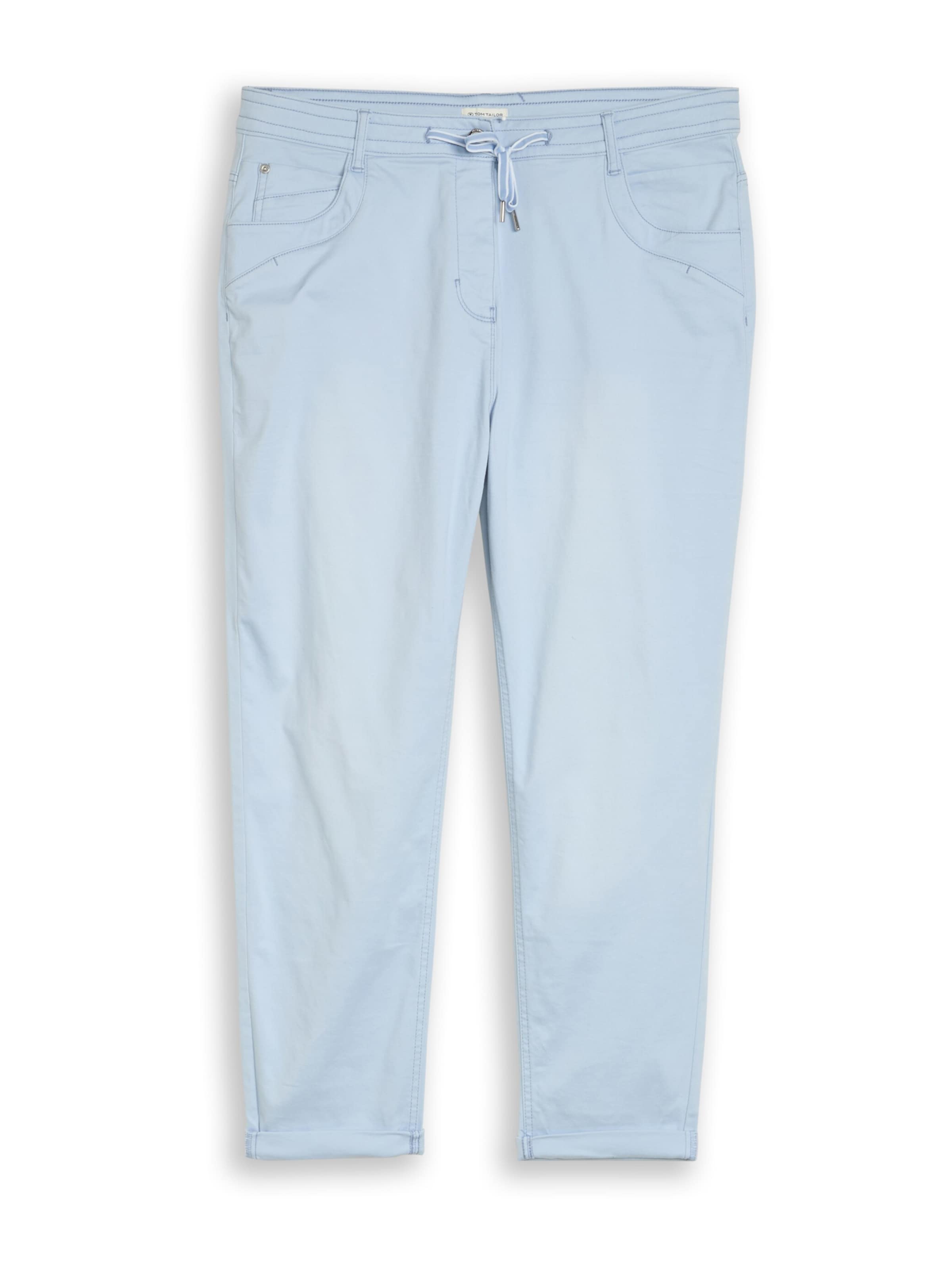 Coupe slim Pantalon Tom Tailor Women + en bleu : devant