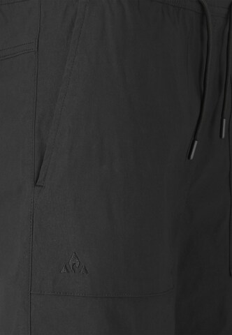 Whistler Loosefit Sportbroek 'Portus' in Zwart