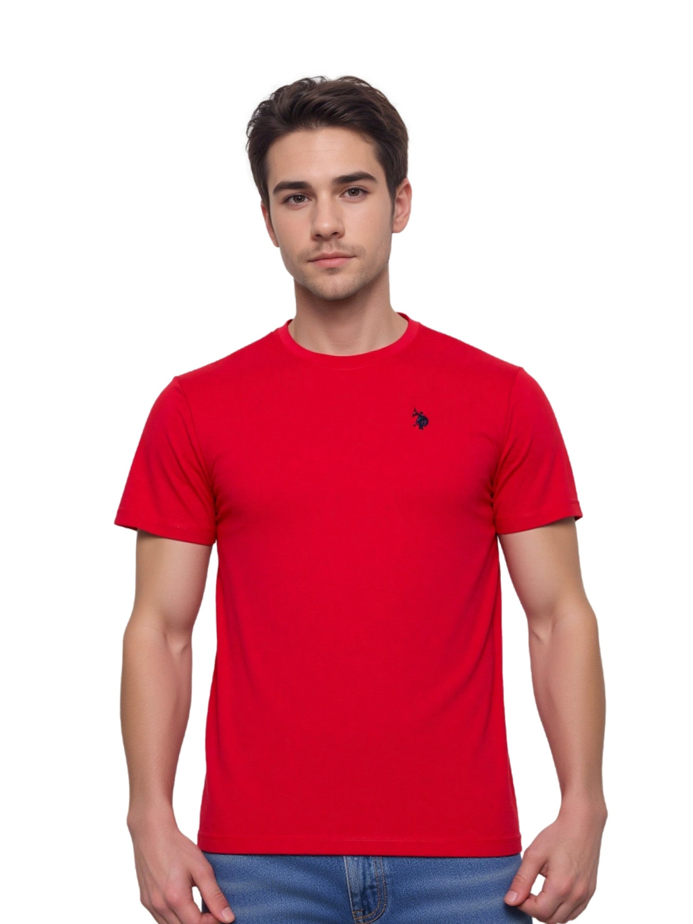 T-Shirt U.S. POLO ASSN. en mélange de couleurs : devant
