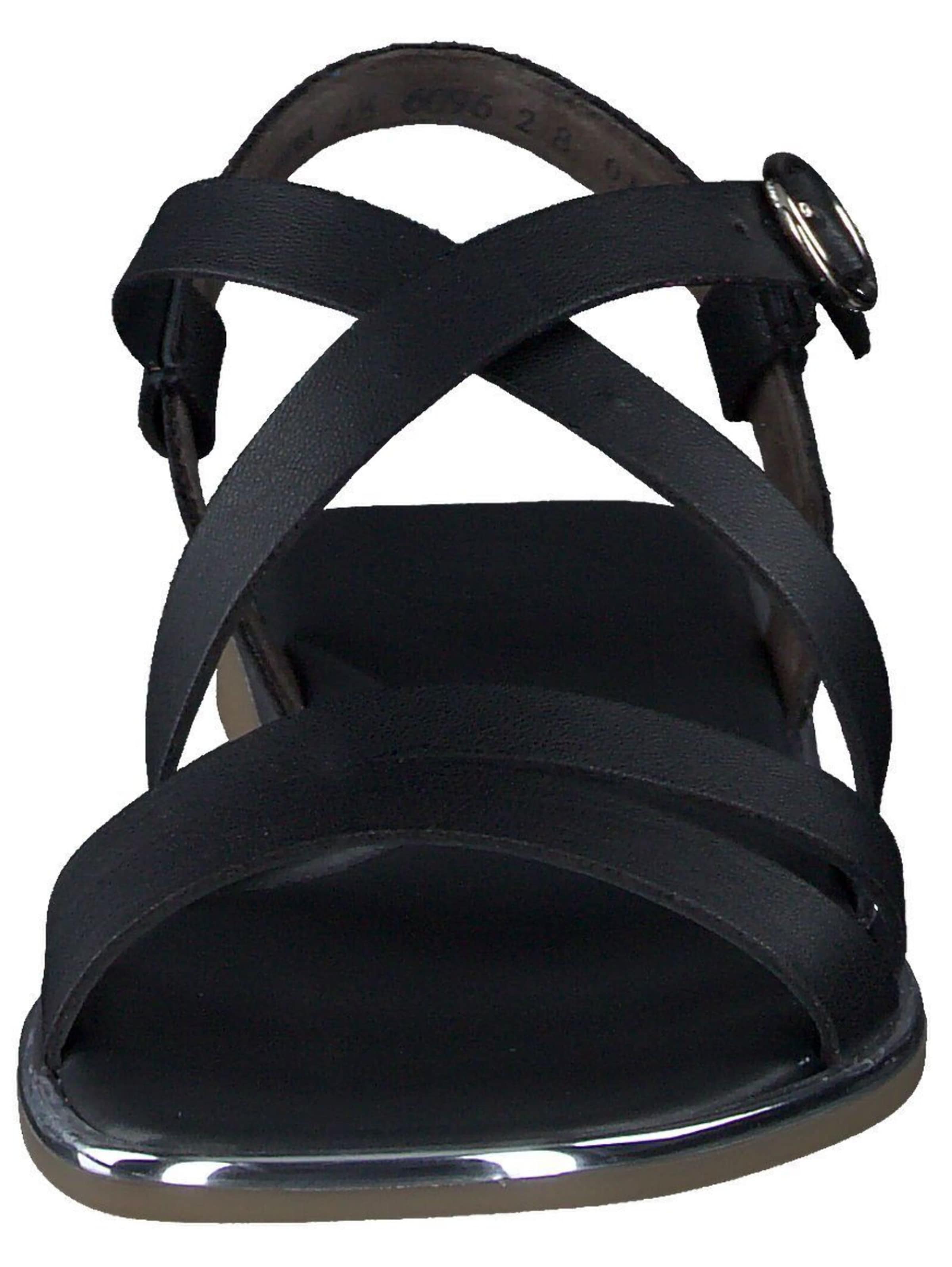 Paul Green Sandalen met riem in Zwart