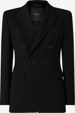 PINKO Blazer 'PINKO HIBISCUS GIACCA PUNTO STOFFA GIACCA' in Schwarz: Vorderseite