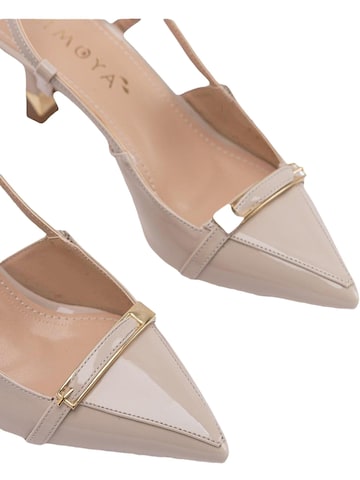 Limoya - Zapatos destalonado 'Renita' en beige