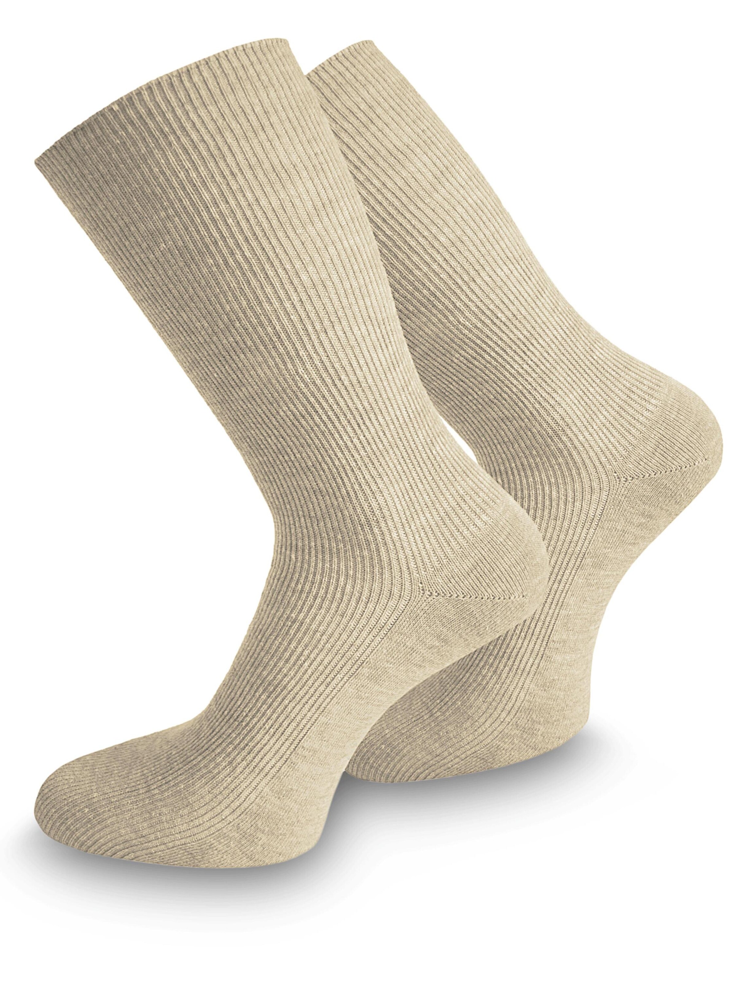 Chaussettes normani en beige