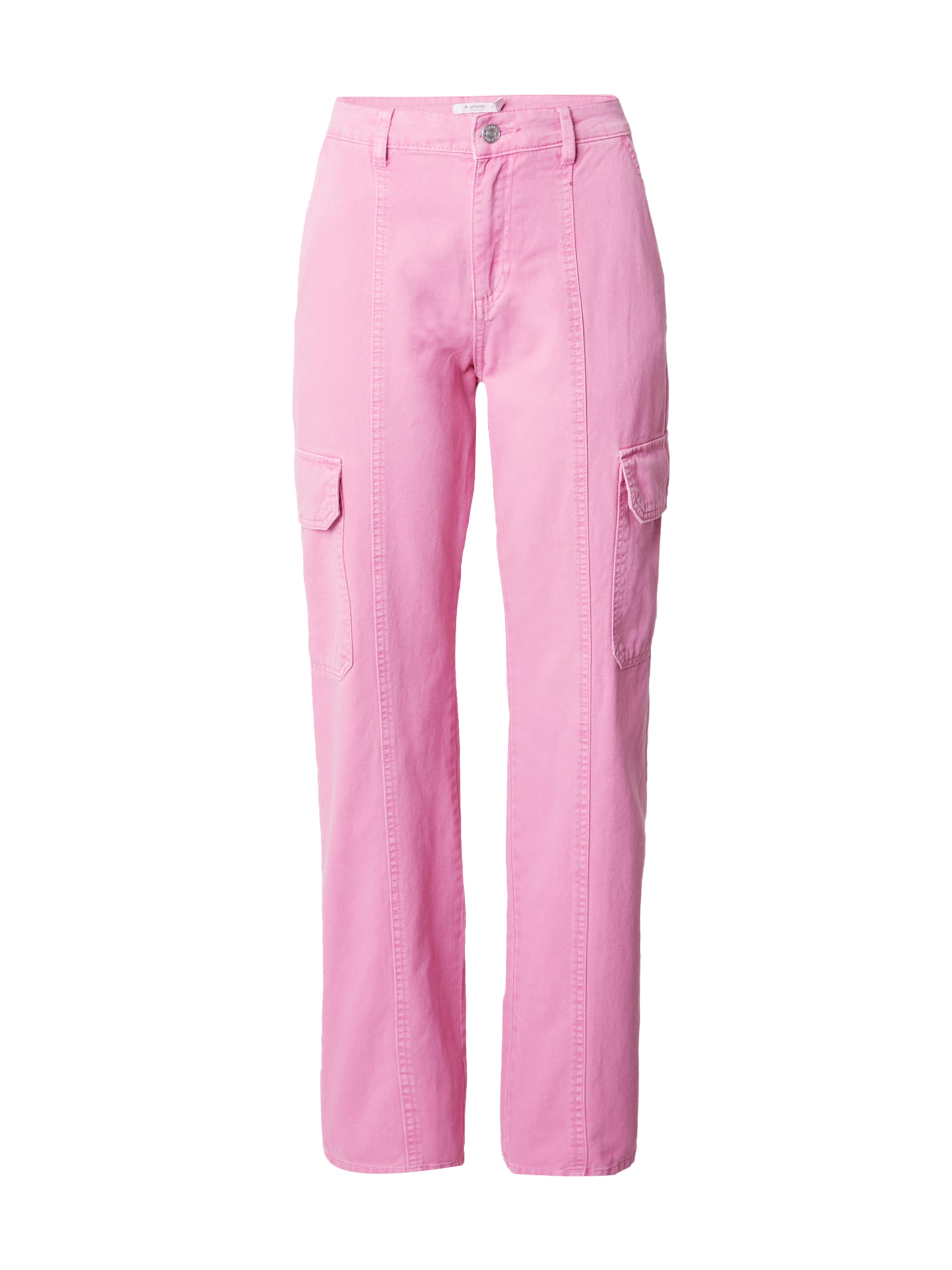b.young Regular Cargo Jeans 'KATO KEA' in Pink: front