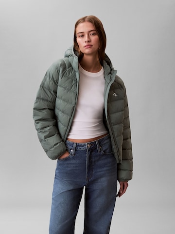 Veste d’hiver Calvin Klein Jeans en vert : devant