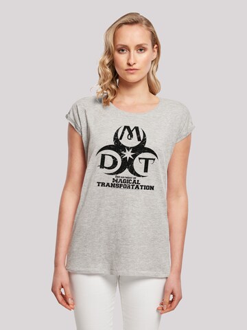 T-shirt 'Harry Potter Department Of Magical Transportation' F4NT4STIC en gris : devant