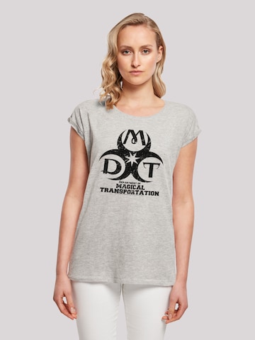 F4NT4STIC T-Shirt 'Harry Potter Department Of Magical Transportation' in Grau: predná strana