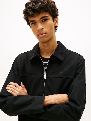 Tommy Jeans Prehodna jakna | črna barva