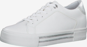 Sneaker bassa di s.Oliver in bianco: frontale