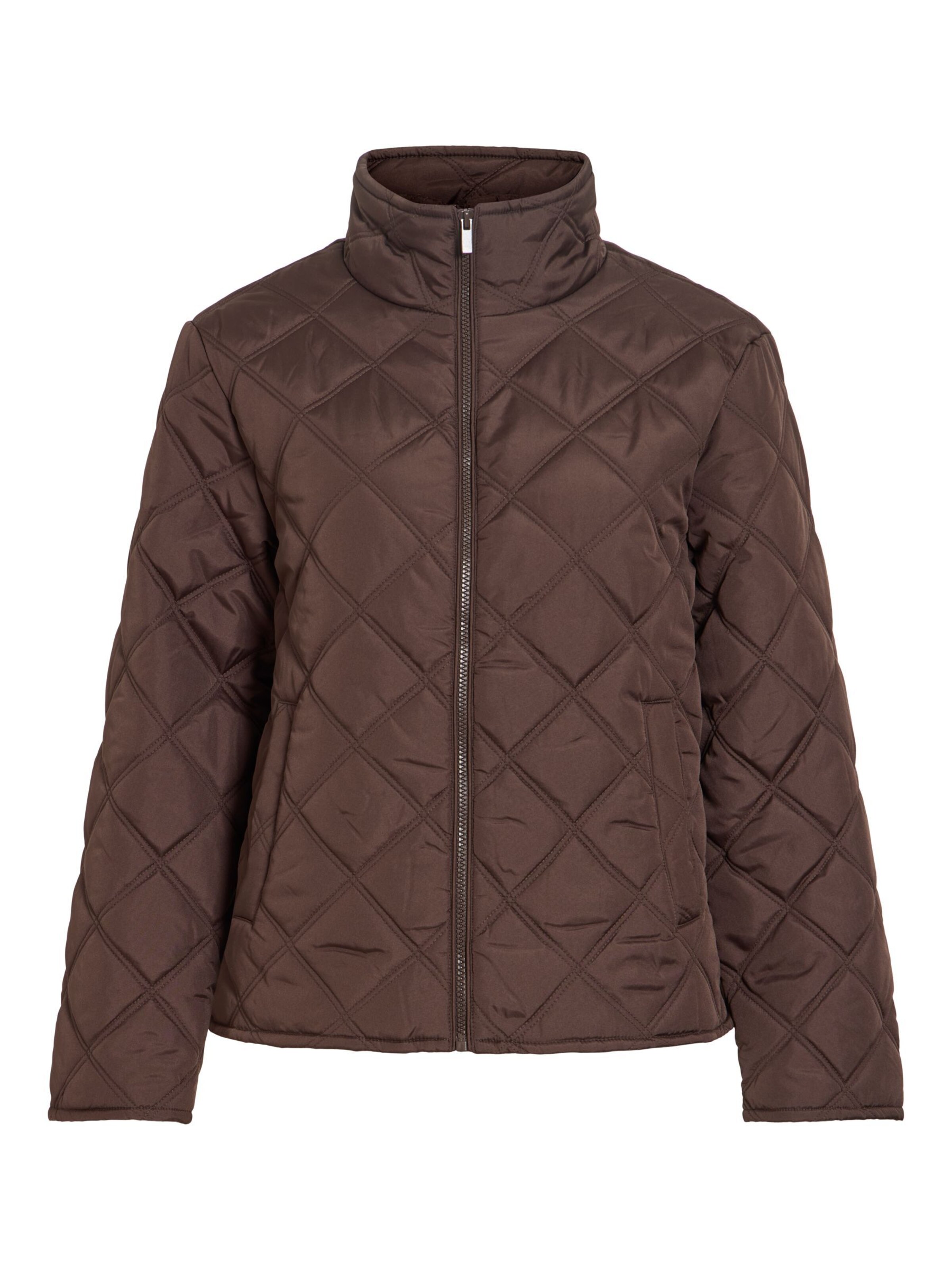 VILA Between-Season Jacket 'VITate' in Brown: front