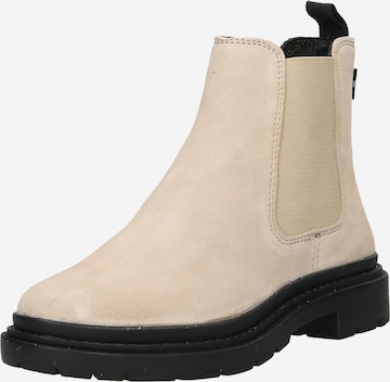 LEVI'S ® Chelsea boots i beige: framsida