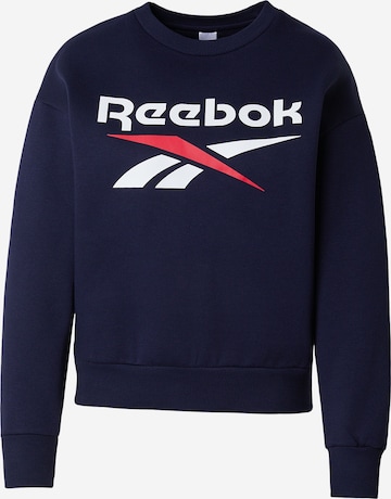 mėlyna Reebok Sportinio tipo megztinis: priekis
