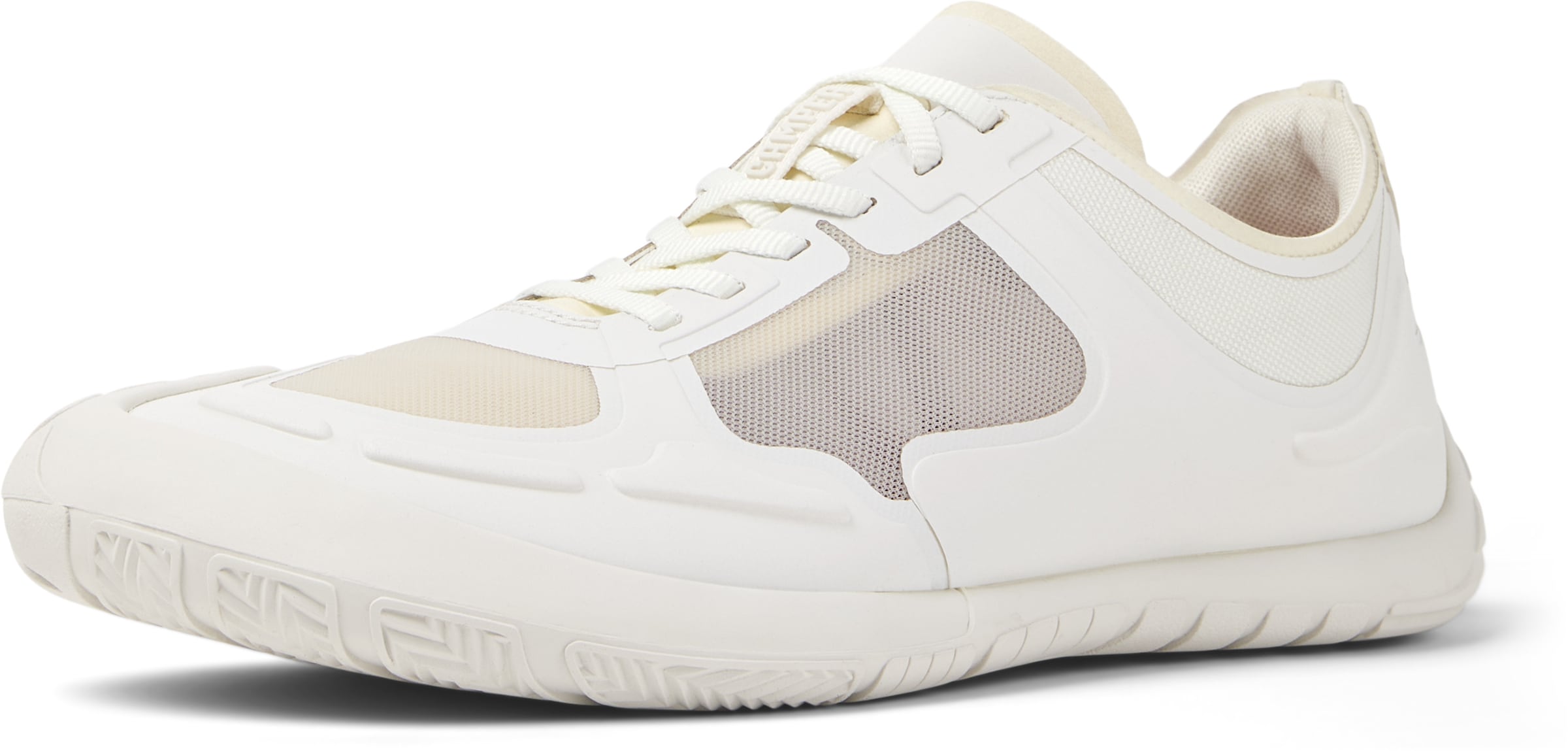 Sneaker bassa 'Peu Path' di CAMPER in bianco: frontale