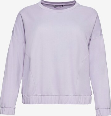 SHEEGO Sweatshirt in Purple: front
