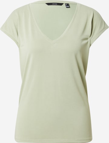 VERO MODA T-shirt 'FILLI' i grön: framsida