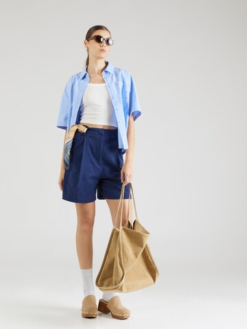 Thinking MU Loosefit Hose 'Lia' in Blau