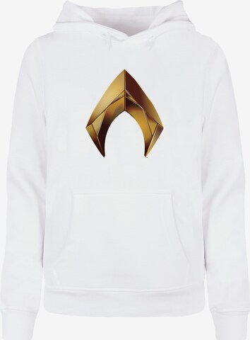 ABSOLUTE CULT Sweatshirt 'Aquaman' in Wit: voorkant