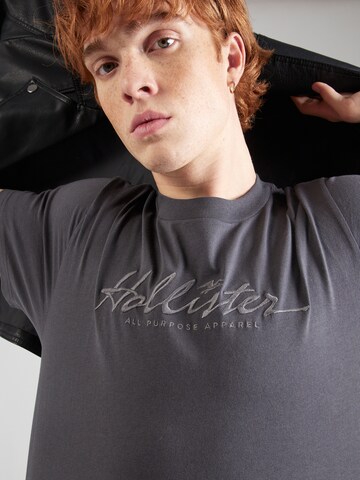 HOLLISTER - Camisa 'TECH' em cinzento