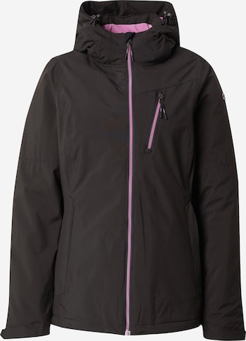 juoda KILLTEC Laisvalaikio striukė 'KOW 195': priekis