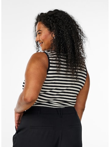 Haut 'Caamilla' Zizzi en noir