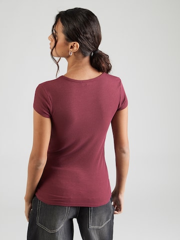 TOPSHOP Shirt 'PREMIUM' in Red