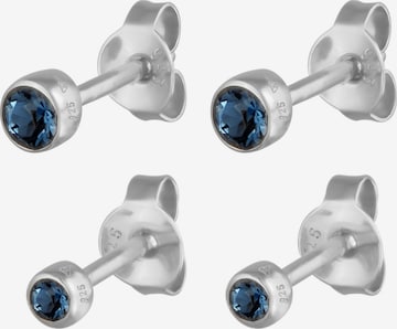 Boucles d'oreilles ELLI en argent : devant