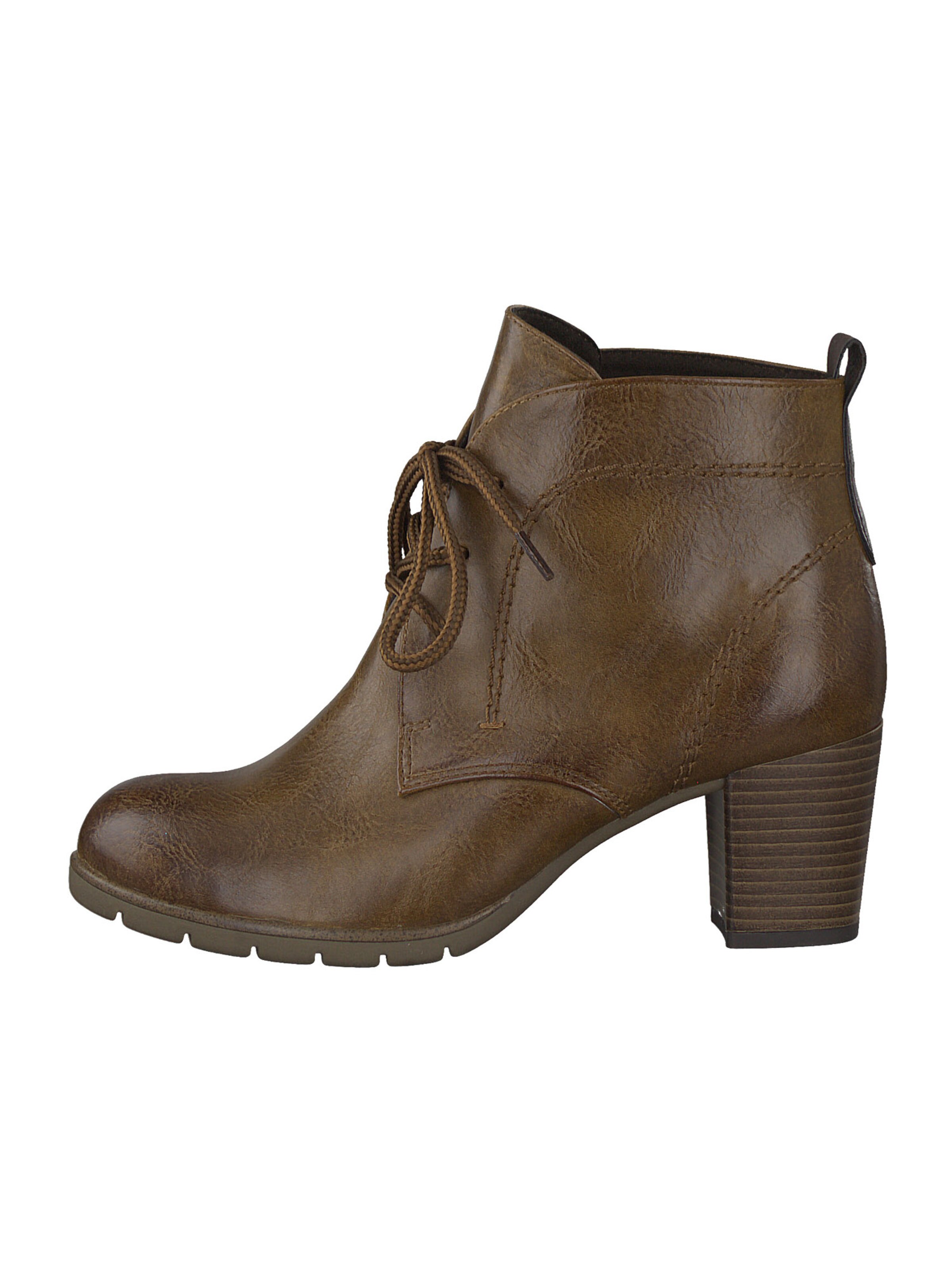 Frauen Stiefeletten MARCO TOZZI Schnürstiefelette in Cognac - BB08736 Frauen Stiefeletten MARCO TOZZI Schnürstiefelette in Cognac - BB08736