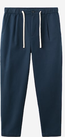 MANGO MAN Regular Laskoshousut 'ROMELINO' värissä sininen: etupuoli