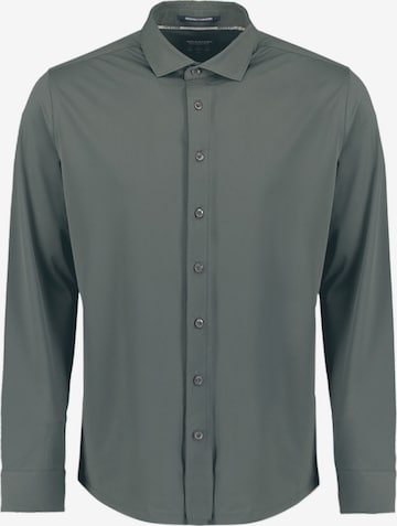 No Excess Regular fit Button Up Shirt 'Sedoc' in Grey: front