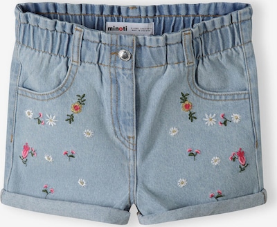 Džinsai iš MINOTI, spalva – tamsiai (džinso) mėlyna / geltona / žalia / balta, Prekių apžvalga