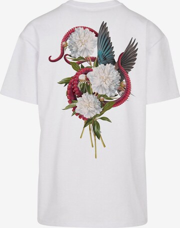 T-Shirt 'We Dream in Colors' Mister Tee en blanc