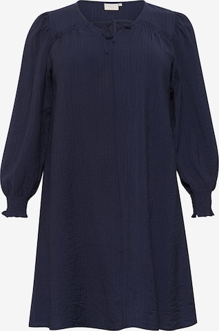 Robe 'Linna' KAFFE CURVE en bleu : devant