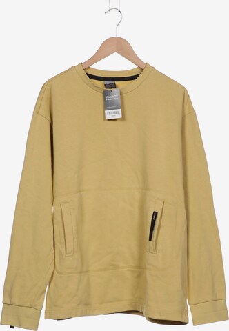 NIKE Sweatshirt & Zip-Up Hoodie in 8XL in Yellow: front