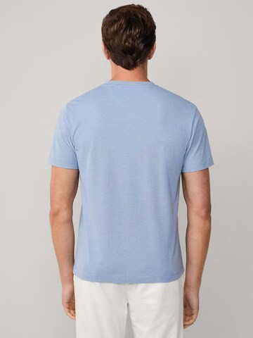 Hackett London T-Shirt 'Birdseye' in Blau