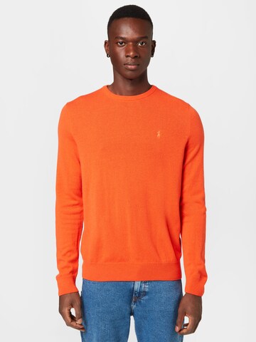 Pull-over Polo Ralph Lauren en orange : devant