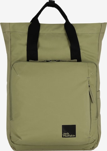 JACK WOLFSKIN Backpack in Green: front