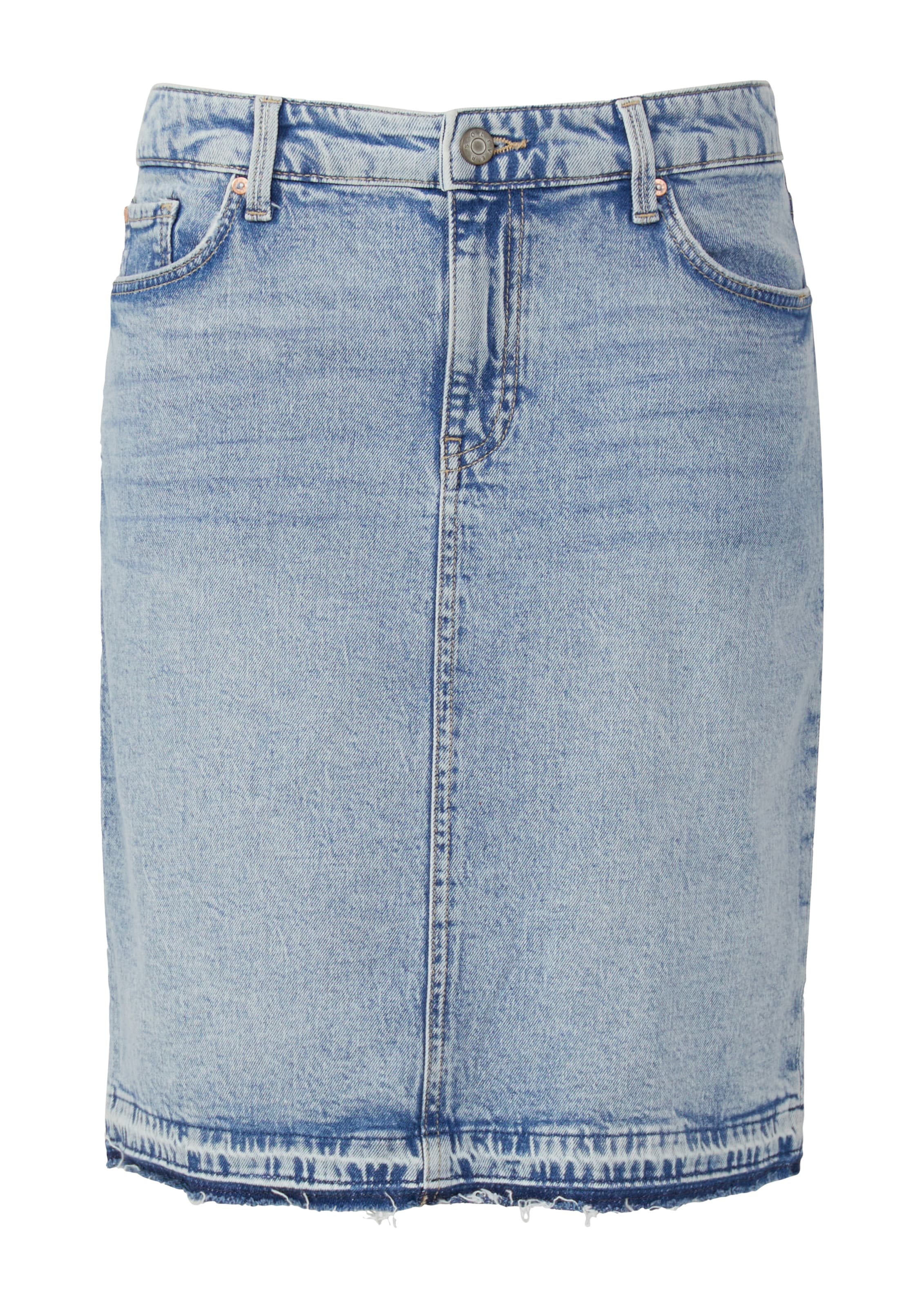 Gonna di s.Oliver in blu: frontale