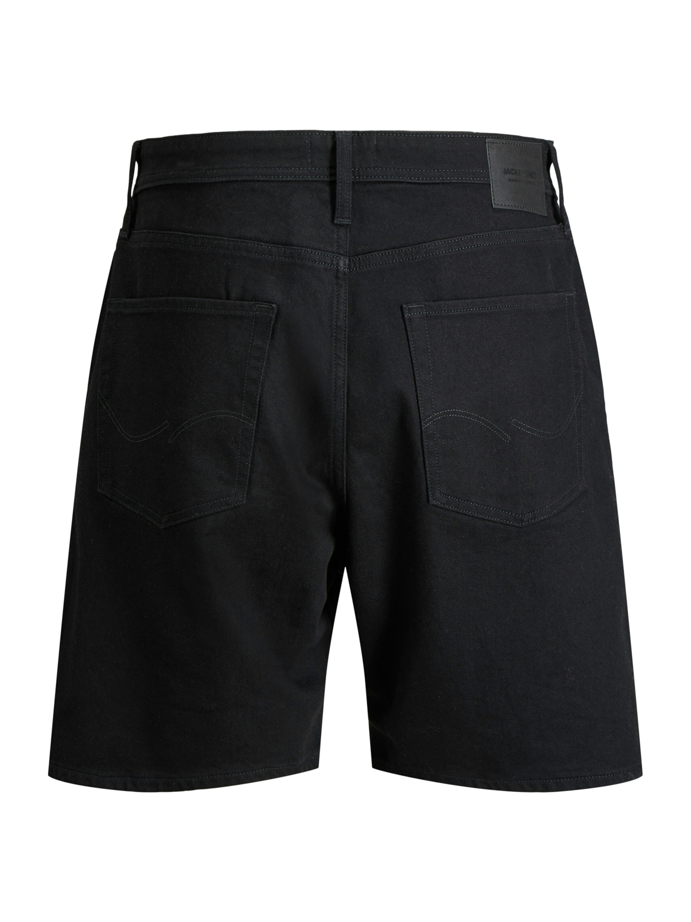 juoda JACK & JONES Standartinis Džinsai 'JJITONY'