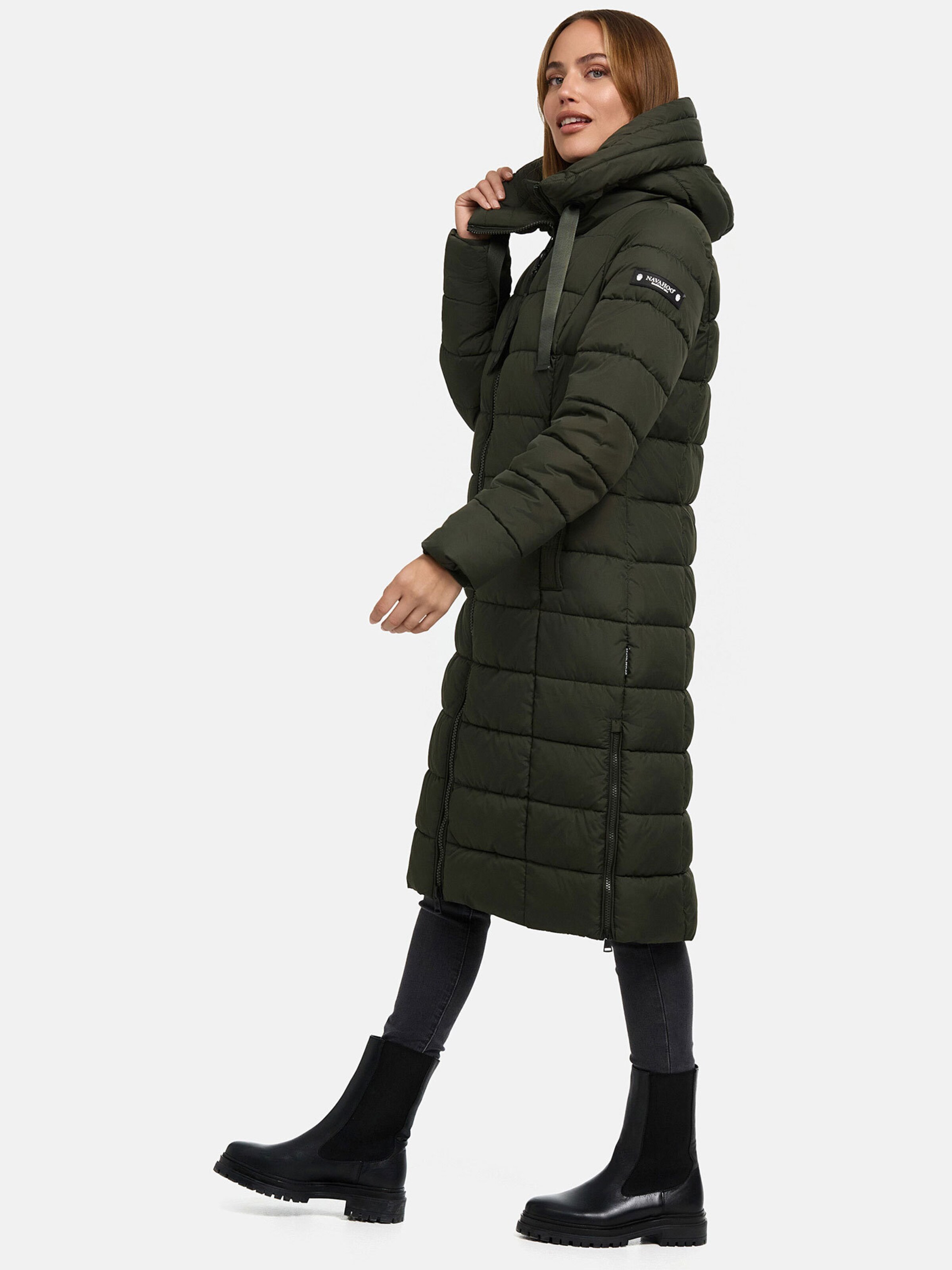 NAVAHOO Winter Coat in Green