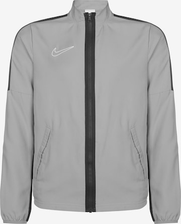 NIKE Athletic Jacket 'Academy 23' in Grey: front