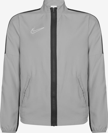 Giacca sportiva 'Academy 23' di NIKE in grigio: frontale