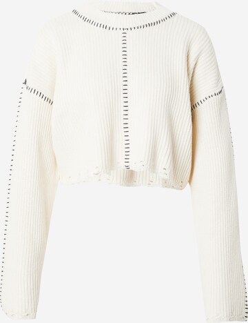 BDG Urban Outfitters Sweater in Beige: front