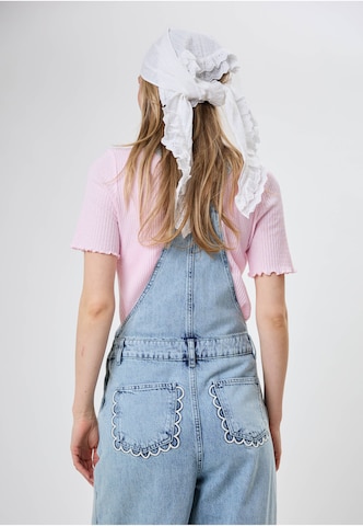 Foulard 'Elvie' di OH APRIL in bianco